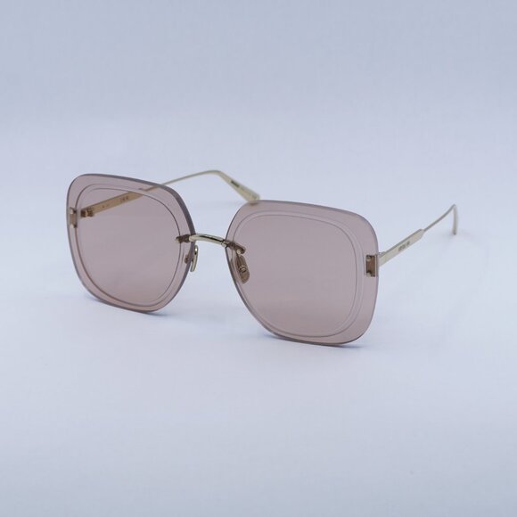 🕶️ New Dior ULTRADIOR SU B0E0 Sunglasses - Gold Frame Nude Lenses